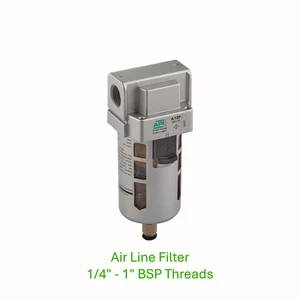 Pneumatic Air Line Filters 1/4"-1" BSP Threads - Picture 1 of 6