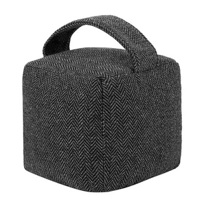 4.4 lbs Heavy-Duty Door Stopper, Decorative Door Stopper, Weighted Fabric Doo... - Picture 1 of 7