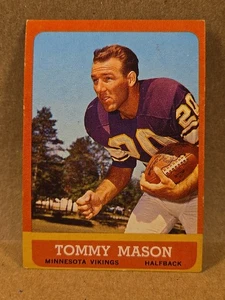 1963 Topps Football #99 Tommy Mason Halfback Minnesota Vikings Excellent - Picture 1 of 4