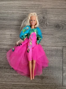 Muñeca Roseart Xuxa Superstar 1993 muñeca rubia tamaño Barbie - Imagen 1 de 9