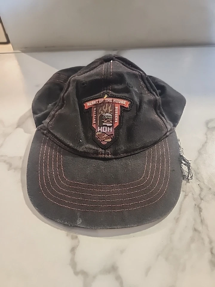 Gorra de béisbol Red Robin Heart Of The House HOH restaurante sombrero uniforme envejecido Foto 1 de 4