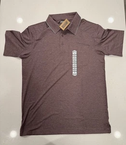 Duluth Trading Co Pressure Cooker Polo With Pocket Mens Medium Burgundy - Picture 1 of 7
