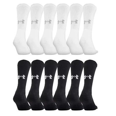 UNDER ARMOUR, INC. Under Armour Training Cotton Crew Socks 6-Pack