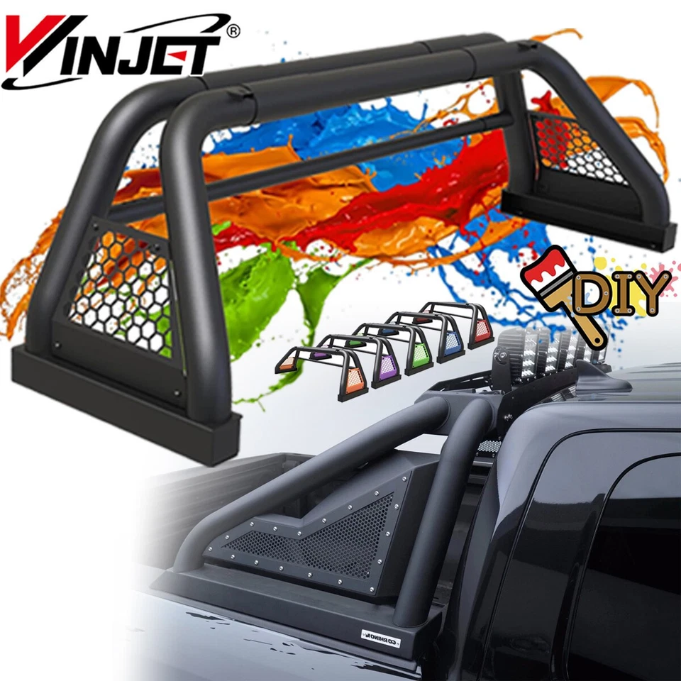 Barra antivuelco para Chevy Silverado/GMC Sierra 1999-2025 barra deportiva barra de plataforma de persecución Foto 1 de 4