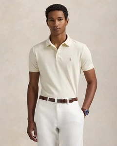 Polo By Ralph Lauren Custom Slim Fit Stretch Mesh Poloshirt Gr. L - Bild 1 von 8