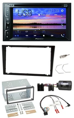 Pioneer Bluetooth 2DIN USB DVD DAB Lenkrad Autoradio für Opel Corsa C Omega B Ag - Bild 1 von 4