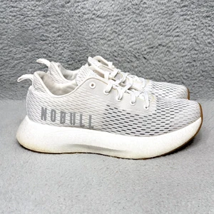 Nobull Journey Herren Größe 11 Laufschuhe Turnschuhe Weiß Mesh Gummisohle - Bild 1 von 10