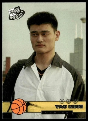 Press Pass #18 2002 Yao Ming Shanghai Sharks Foto 1 de 2