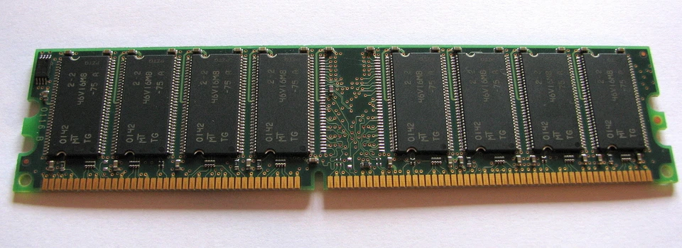 Kingston DIMM DDR SDRAM 1GB DDR400 PC3200 Memory RAM - Image 1 of 1