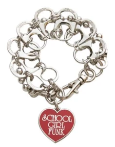 Accessorio Bracciale Catena Funk Bambina Glamour Isterico Regalo Made in Japan - Foto 1 di 7