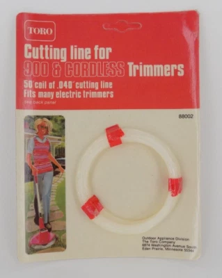 NOS VINTAGE 1 unidad de línea de corte Toro 88002 .040" - ¡50'! ¡ENVÍO GRATUITO! Foto 1 de 2