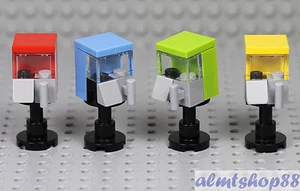 LEGO - 4x Máquina expendedora de dulces Gumball Minifigura Food City Town 10196 10244   - Imagen 1 de 1