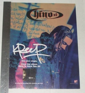 Chino XL original ONE magazine page PHOTO advertisement - Imagen 1 de 1