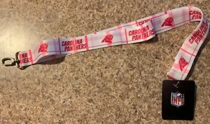 Carolina Panthers rosa Schlüsselband neu Schlüsselanhänger 17 Zoll kostenloser Versand - Bild 1 von 1