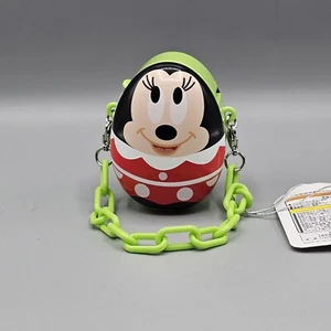 Tokyo Disney easter 2019 Egg Candy Dish Chain Handle Empty Container - Picture 1 of 8