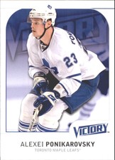 2009-10 Finnish Upper Deck Victory Hockey Card #184 Alexei Ponikarovsky