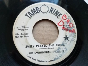THE SMITHSONIAN INSTITUTE - Lively Played The Combo 1968 PROMO Pop Psych 7" - Imagen 1 de 2