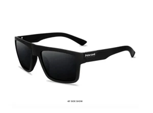 UV400 Luxury Polarized Sunglasses Men Women Fashion Square Male Sun Glasses YYY - Imagen 1 de 3