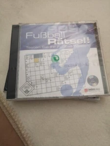 CD-ROM + 999 Fußball Rätsel + Fußball-Wissen + Fragen + Spieler + Club + WIN XP - Bild 1 von 1