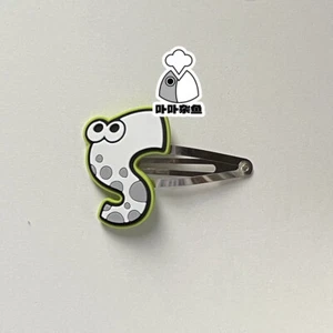Cartoon Cute Splatoon 3 Cosplay Squid Headdress Hair Clip Hairpin Accessories - Picture 1 of 10