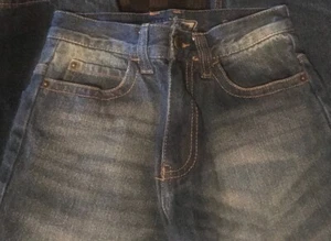 Dickies Boys 8 Jeans Skull On Back Pocket - Picture 1 of 8