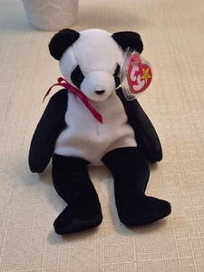 Ty Beanie Baby Fortune the Bear DOB December 6, 1997 MWMT Free Shipping - Picture 1 of 7