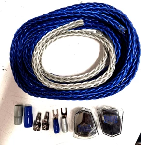 Cable de alimentación dirigido de 4 gagos terminales de batería terminal de anillo - Imagen 1 de 10