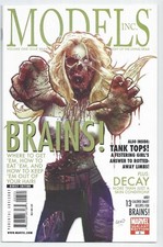 Models Inc. #3 Zombie variant Greg Land VF/NM 2009 Marvel