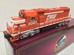 MTH 20-21224-1 Toledo, Peoria & Western GP38-2 Diesel mit PS3 3 Rail O Scale Neu in OVP - Bild 1 von 6