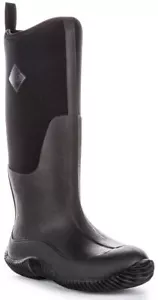 Botas De Goma Para Mujeres Muck HAW000 Hale Slim Sole Negras UK 4 - 8 - Imagen 1 de 6