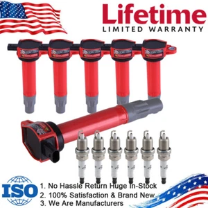 6X Ignition Coil & Spark Plug For 2007-2010 Chrysler Sebring V6 3.5L C1522 UF502 - Picture 1 of 15