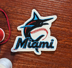 Miami Marlins Aufnäher MLB Baseball bestickt aufbügeln 2,5x2,5"
