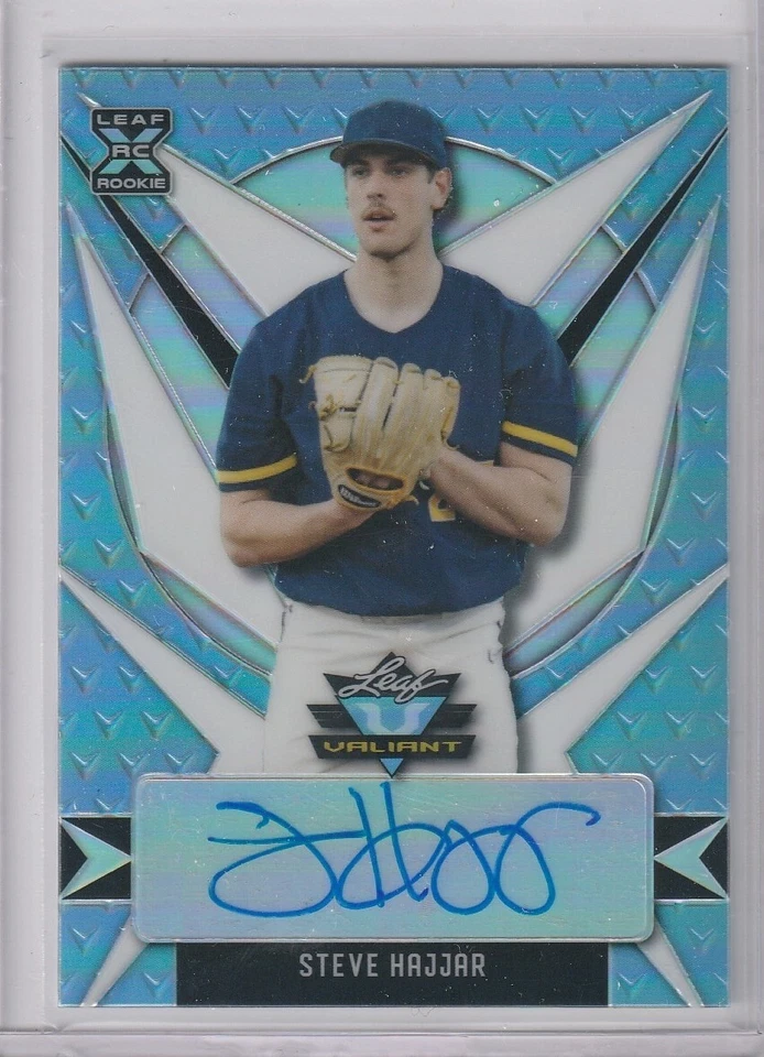 STEVE HAJJAR 2021 Leaf Valiant AUTO TWINS - Image 1 of 1