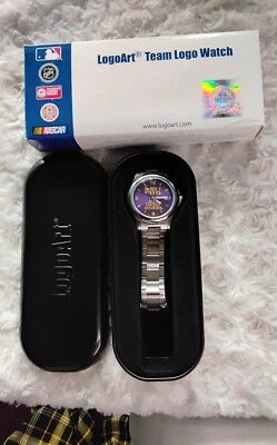 Reloj Logoart 2007 Lsu Campeones Nacionales de Fútbol Nuevo Foto 1 de 4