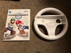 Mario Kart (nintendo Wii, 2012) Complete W-manual & Racing Wheel, Vg-great Shape
