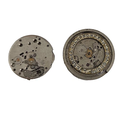 Mecanismos Vintage Reloj URSS Poljot Reloj Soviético Piezas 2 Piezas Foto 1 de 4