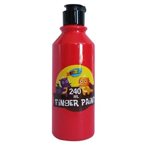 Finger Paint 240ml Bottle Kids Crafts Arts Painting Activity Creative Colourful - Picture 1 of 6
