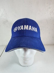 Yamaha Genuine Merchandise Embroidered Hat Blue Strapback Baseball Cap - Picture 1 of 7