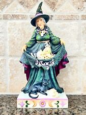 JIM SHORE HEARTWOOD CREEK WITCH WITH SKULLS 6014482JDL