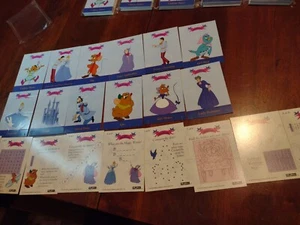1995 Skybox Disney Cinderella trading card complete inserts 21 cards pop up - Foto 1 di 8