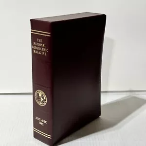 Funda de almacenamiento con cubierta antideslizante National Geographic vacía julio-diciembre 1982 (sin revistas) - Imagen 1 de 6