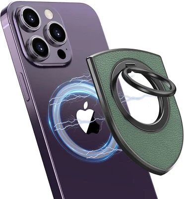 Strong Magnetic Phone Grip Ring Holder 360° Adjustable for iPhone & Android All - Image 1 of 4