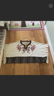 Hanna 香蕉斗篷 Poncho 女孩 14 — 第 1/2 张图片