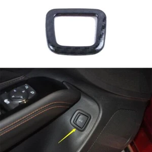 1Set Carbon Fiber Steel Tail Box Switch Button Frame For 2020-2021 Cadillac CT4 - Bild 1 von 6