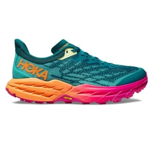 Hoka One One Speedgoat 5 1123157-DLCR Sneakers Men's Deep Lake Running Shoes - Picture 1 of 54