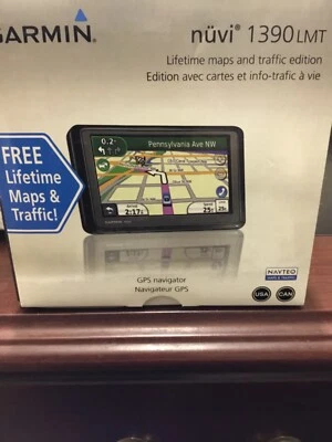 Garmin Nuvi 1390 LMT GPS Navigator Free Lifetime Maps & Traffic  4.3 Inch Screen - Image 1 of 2