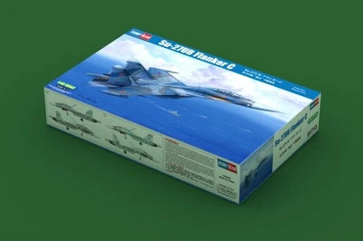 SUKHOI Su-27UB FLANKER C RUSSIAN FIGHTER BOMBER  HOBBY BOSS 1/48 PLASTIC KIT - Photo 1/2
