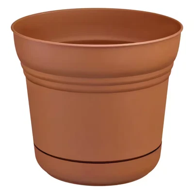 14 in. Maceta de plástico Anne Terra Cotta (14 pulgadas) X 13 in.) con orificio de drenaje Foto 1 de 4