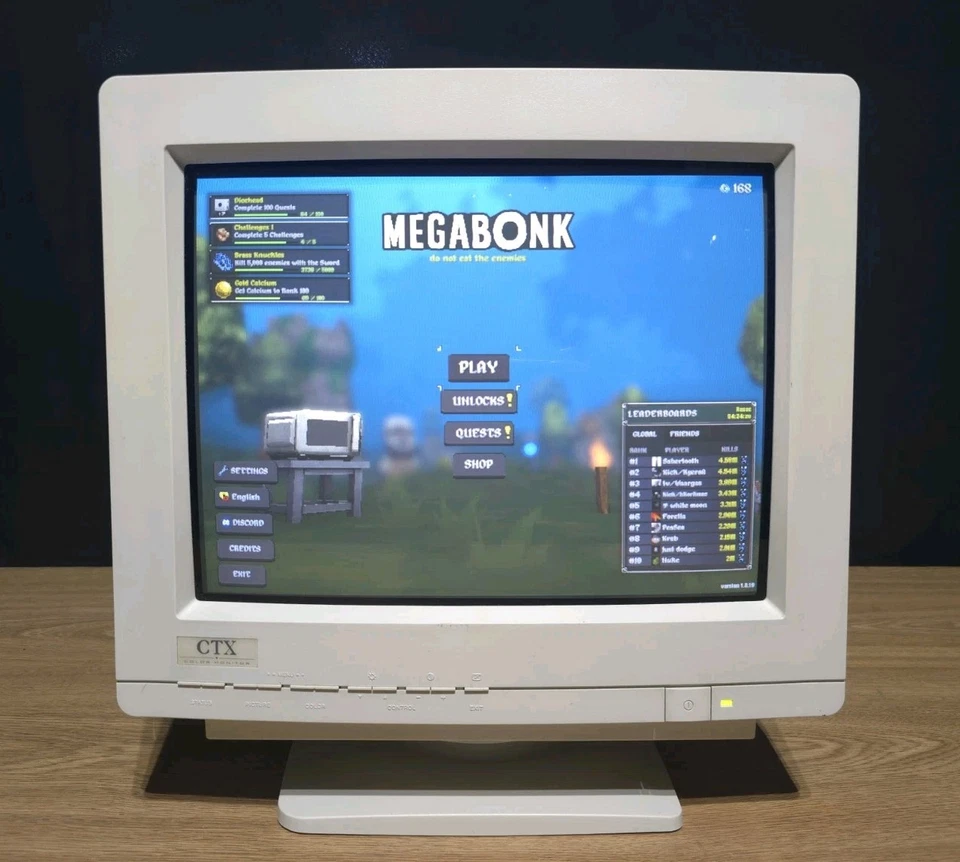 CTX 15" PL5 1024x768 VGA Color CRT Monitor - Image 1 of 4