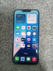iPhone 13 Pro Max White 128GB UNLOCKED NO FACE ID - CLEAN IMEI - RESET - Picture 1 of 9